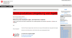 Desktop Screenshot of in.agate.ch